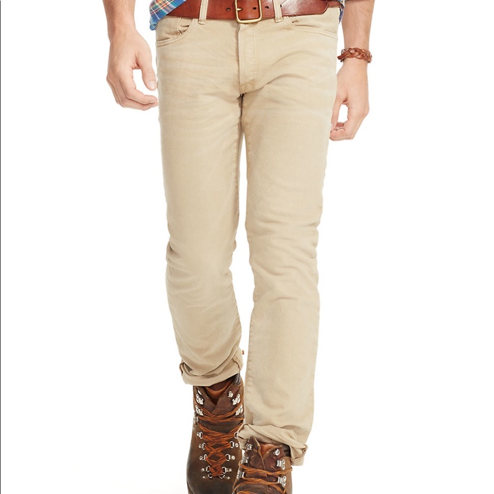 Polo Ralph Lauren Jeans W34 L32 Hudson Bone